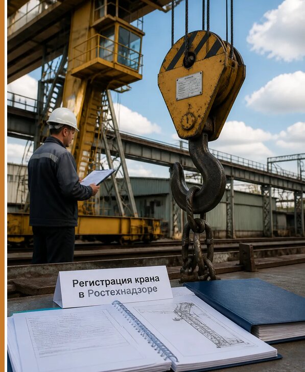 Регистрация крана в Ростехнадзоре в Нурлате от 15641 р. | Авеста ОТиПБ